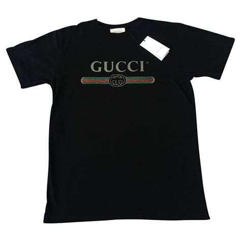 maglietta falsa gucci|maglietta gucci nero.